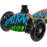 Кикборд NOVATRACK RAINBOW START GRAFFITI синий 120.NRAINBOW.GBL20